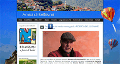 Desktop Screenshot of amicidibellissimi.org